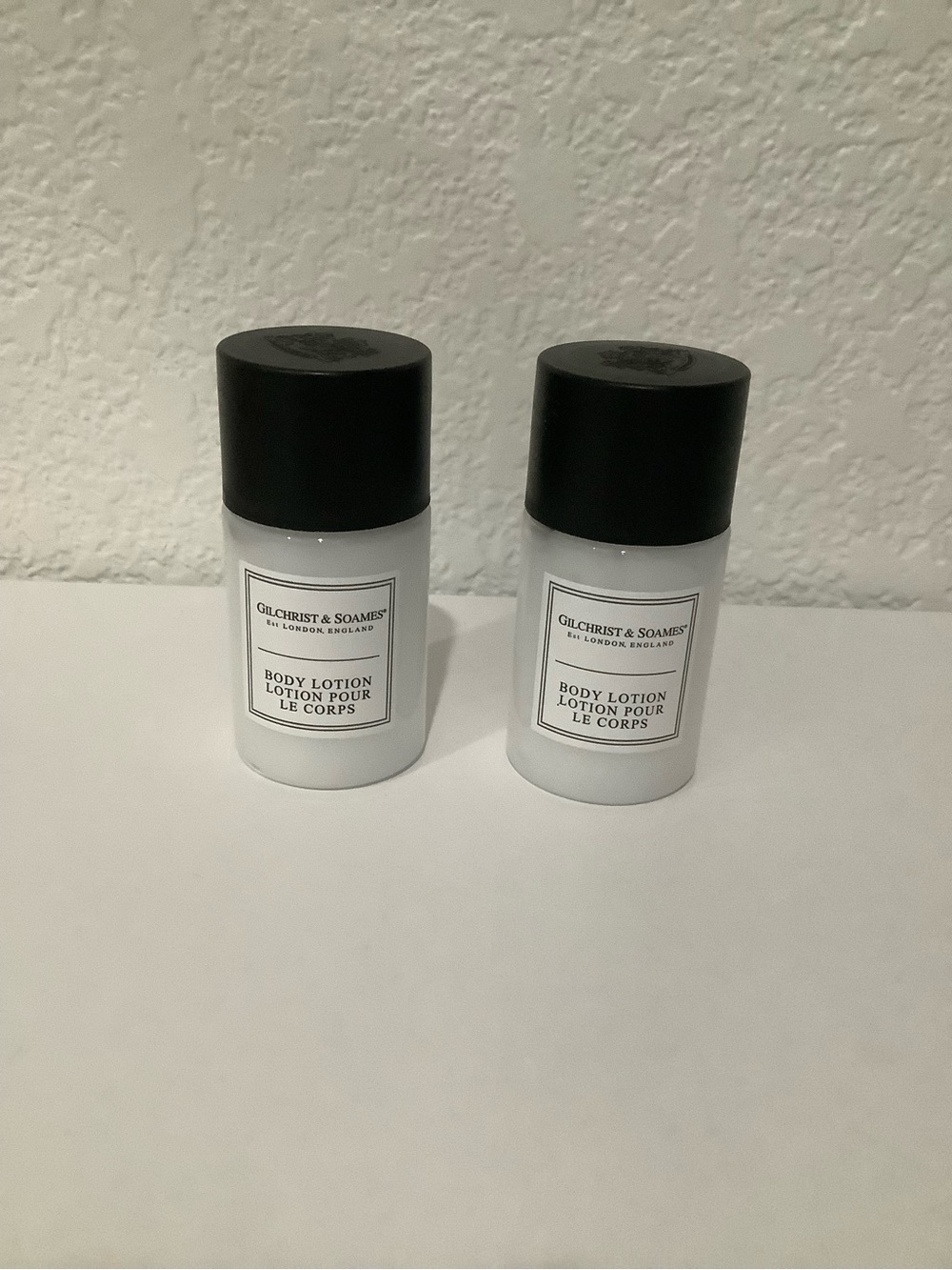 New Gilchrist & Soames White Body Lotion - Hydrating Travel Size